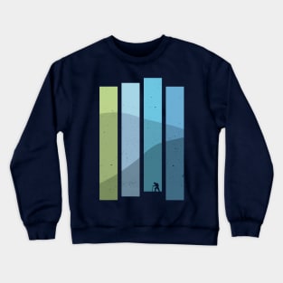 Northern Lights Stripes Crewneck Sweatshirt